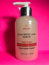 6oz 100% Pure Hyaluronic Acid Serum Anti-aging Wrinkle Filler Matrixyl Peptides