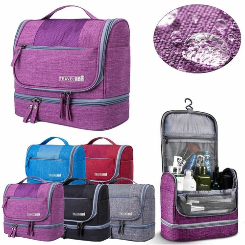 Large Hanging Travel Toiletry Bag for Men and Women Waterproof Makeup Organizer - Picture 4 of 18
