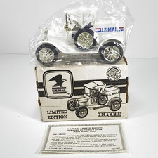 U.S. Mail 1918 Runabout Bank Diecast Metal Model Car 1988 Limited Edition
