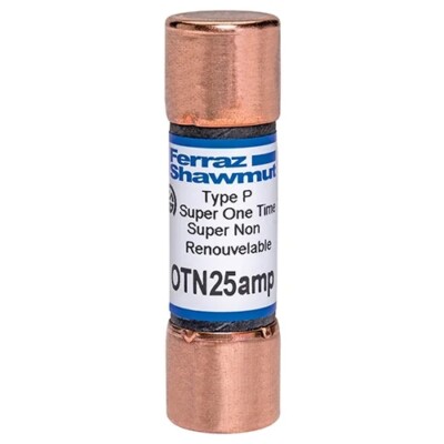 Mersen OTN25 OTN-25 25A 250V Fuse
