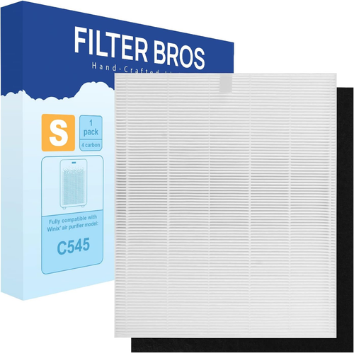Filter Bros HEPA Filter S 1712-0096-00 Replacement Fits Winix Plasmawave C545