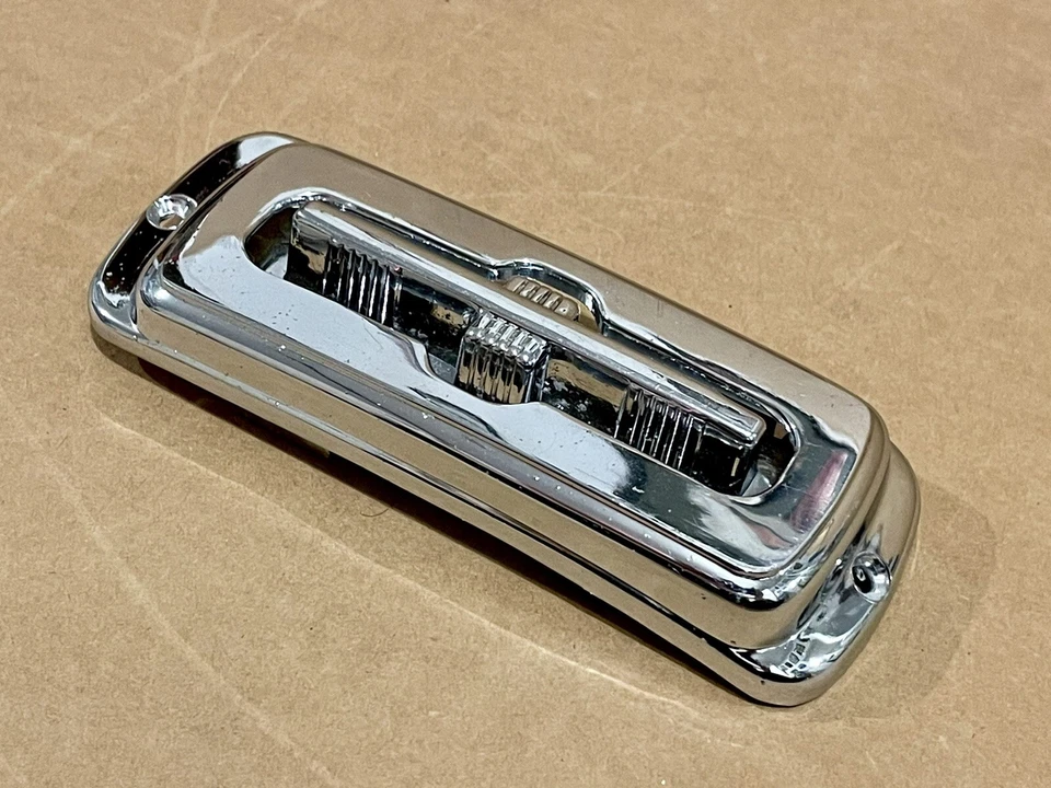 1956 CADILLAC 6 WAY POWER SEAT CONTROL SWITCH CHROME BEZEL SERIES 60 62 NICE! - Image 3 of 4