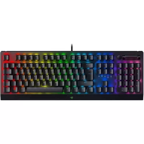 * Razer BlackWidow V3 Interruttori verdi tastiera da gioco cromati RGB PT