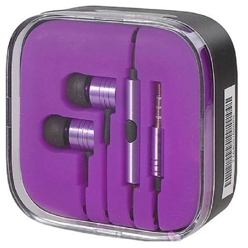 4 Pack 3.5mm Metal Headphone Universal Earphone Noise Cancelling In-Ear Headset - Image 4 of 4