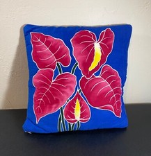 Decorative Throw Pillow Cover Monstera House Plant Accent COVER ONLY READ