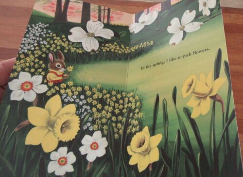 I AM A Bunny ~ Ole Risom con obras de arte de Richard Scarry. BOARDbook SIN leer en MELB - Imagen 4 de 12