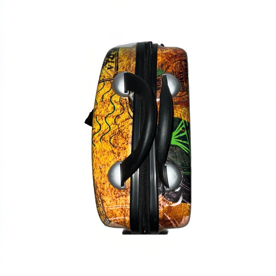 Estuche rígido de maquillaje HEYS 12" Milano alrededor del mundo Foto 3 de 4