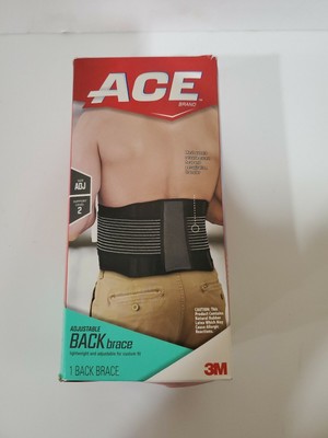 ace adjustable back brace