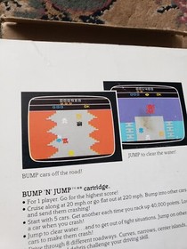 R10 Distributed by Intellivision ULTRA RARE  Atari 2600 Bump n' Jump CIB NES