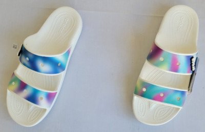 Mens Size M13 Multicolor Classiccrocs Solarizedsandals 207771-94S