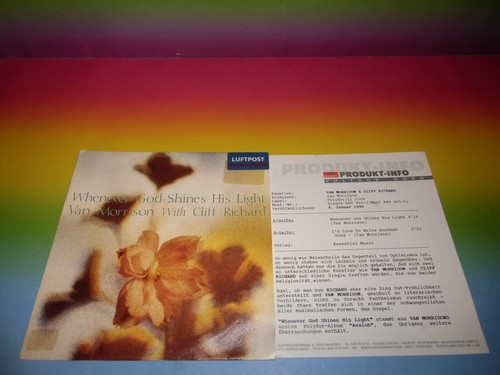 Van Morrison - Whenever God Shines His Light *1989*PROMO* TOP PROG*ROCK 7" - Bild 5 von 7