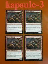 4x Reckless Barbarian | Battle for Baldur's Gate | MTG Magic Cards