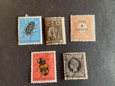 Lot de 5 timbres anciens Guinée portugaise