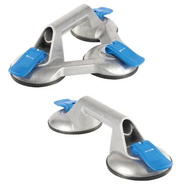 Saugheber Aluminium BOHLE Veribor 2-Kopf / 60kg - 3-Kopf / 100kg - MadeinGermany