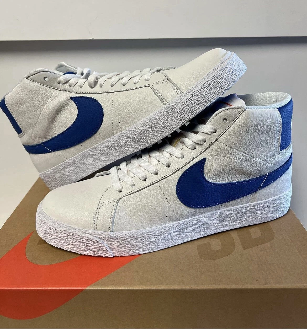 Blazer Nike SB Zoom mi ISO DH6970 100 blanc Royal Mulder Dunk Supreme taille 10,5