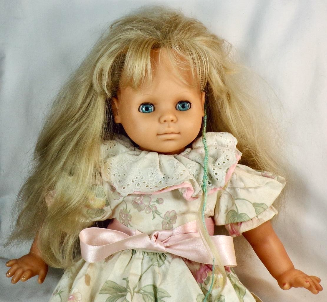 Balica Doll Max Zapf Creations 55-17 Blonde Hair Blue Eyes 20in