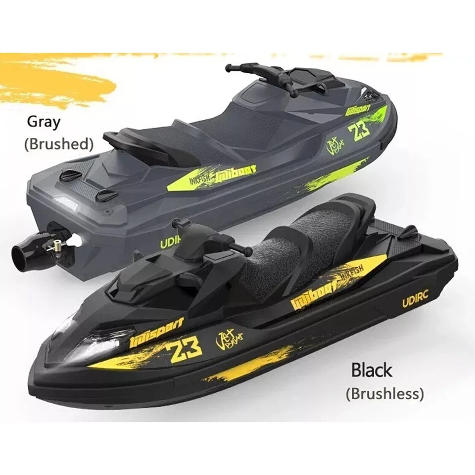 UDI023 RC Speedboat 2.4G Jet Spray Boat Waterproof And LED LightsaxwzlW - Image 4 of 4