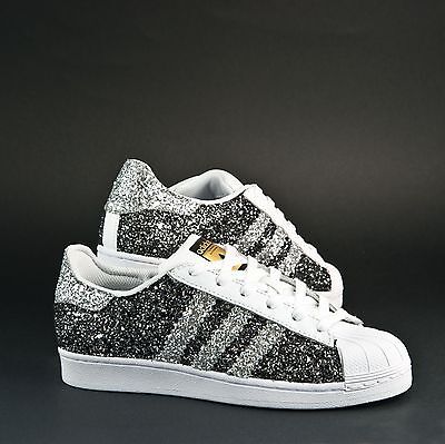 Buy > adidas silver glitter superstar > in stock