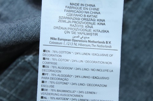 Neu mit Etikett Damen Nike Large Trainingshose Jogginghose grau normal Bündchen 34 W34 L34 - Bild 17 von 17