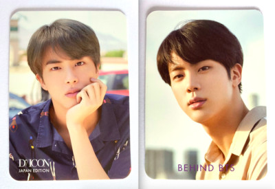 BTS Dicon Vol.2 BEHIND JAPAN SPECIAL EDITION Official Photocard Photo Card JIN