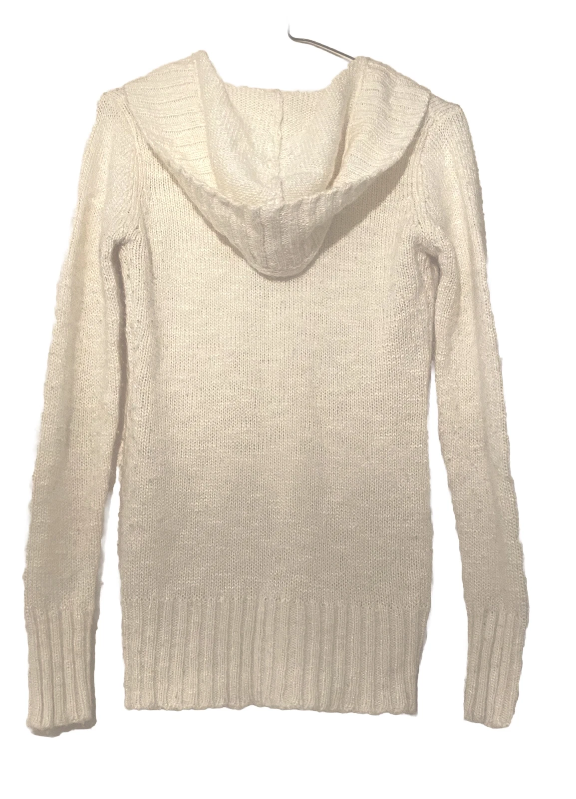 VETEMENTS Maglione con cappuccio Rue 21 bambina taglia media avorio