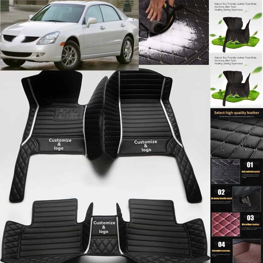 For Mitsubishi Diamante Car Floor Mats Custom Waterproof Auto Liners Carpets — 第 2/4 张图片