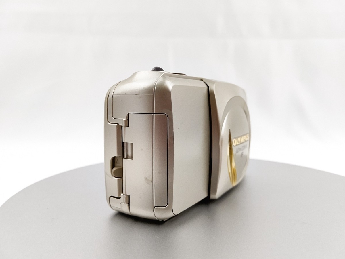 OLYMPUS Zoom 140 VF μ mju Gold Point Shoot 35mm Film Camera Tested