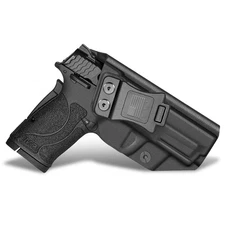 IWB OWB Kydex Holster Fit:Smith & Wesson M&P 380 Shield EZ Pistol Inside Outside