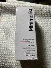 Minimalist 2 Salicylic Acid Serum For Acne, Blackhead  Open Pores Exp 10/26
