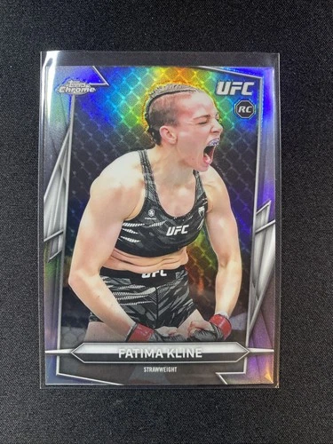2026 Topps Chrome Fatima Kline Rookie Base Refractor #158