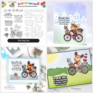 NEW - Stamptember 2025 - Riley and Company - The Dog Life -Stamp and Die Set