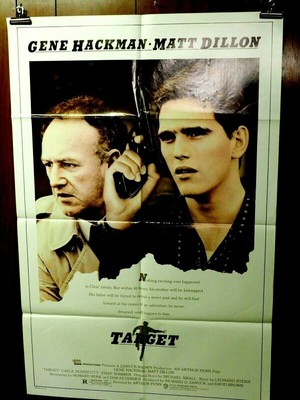Target Gene Hackman 1985 Warner Bros. Movie folded one sheet poster 27x41