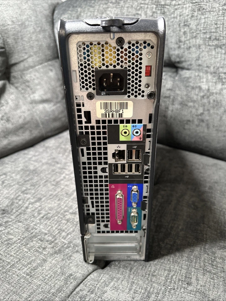 Dell Optiplex 755 DCCY Desktop Intel Core 2 Black Used Untested No Power Cord - Image 3 of 4