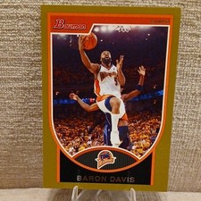 Bowman 2007-08 Draft Picks & Stars Baron Davis #105 Serial Numbered 52/99