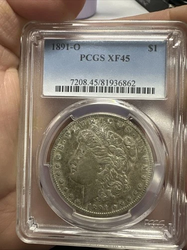 1891 O PCGS XF45 Morgan Dollar $1 US Mint Rare Date Silver Coin 1891-O