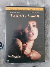 Taking Lives (DVD, 2004, Full-Screen) Angelina Jolie, Ethan Hawke