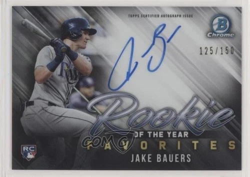 Jake Bauers 2019 Bowman Jake Bauers Auto