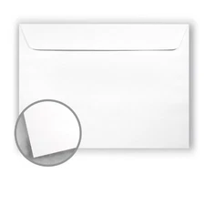 Printmaster White Envelopes - No. 9 1/2 Booklet (9 x 12) 28 lb Writing Wove 500 