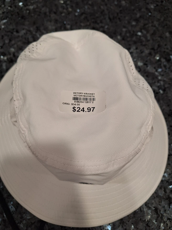 Adidas Sombrero Floppy Sombrero Cubo Blanco Adulto Unisex Talla Pequeña Mediana Foto 2 de 4