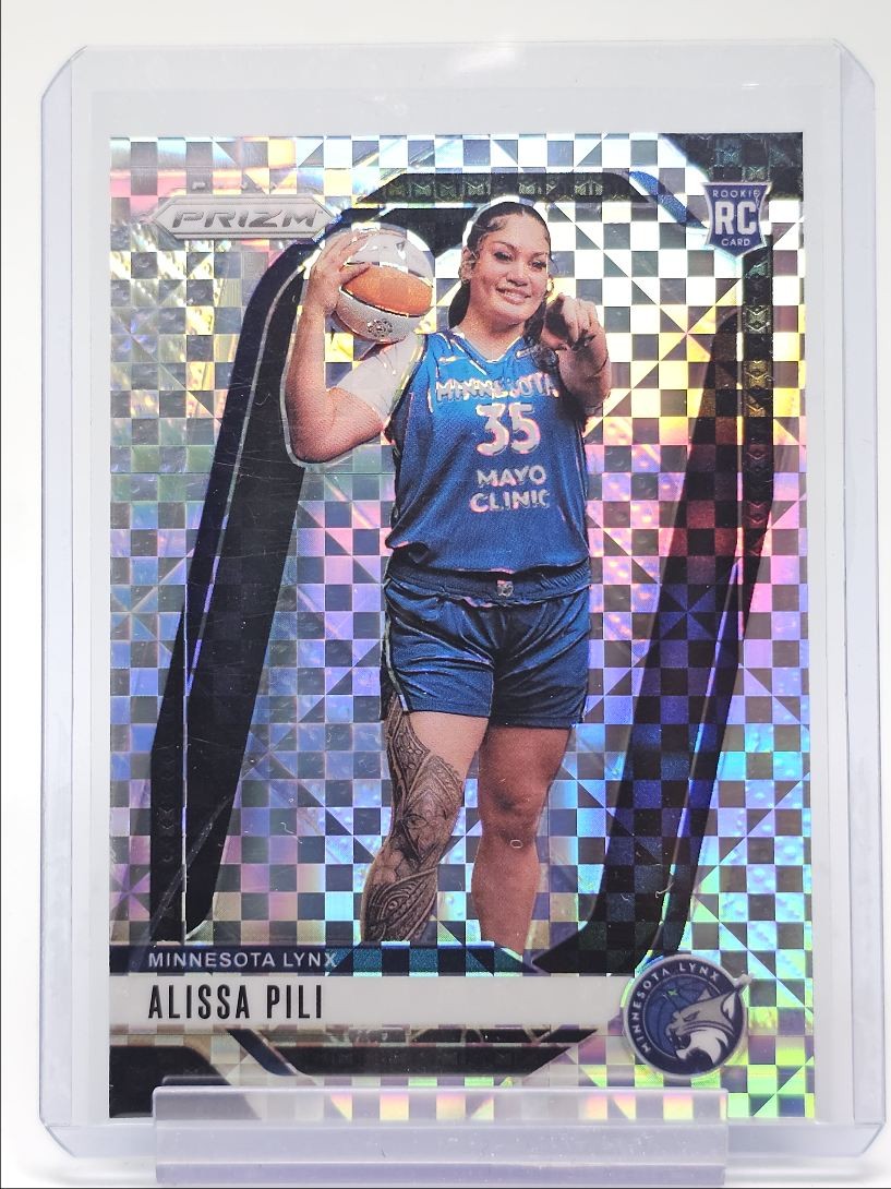 ALISSA PILI 2024-25 PANINI PRIZM WNBA ROOKIE CHECKERBOARD #150 RC Q3704