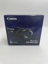 Canon PowerShot SX740 HS 20.3MP Point & Shoot Camera - Black