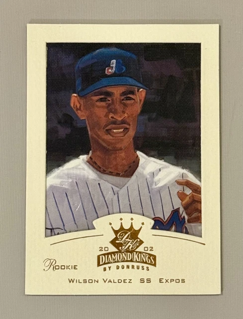 2002 Diamond Kings Chicago National #116 Wilson Valdez SP RC Rookie 4/5 SSP