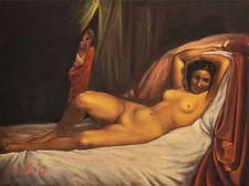 Jeune Femme Nue Allongée (Monty)