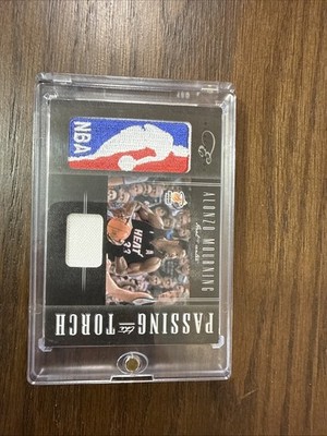 2011 Panini Elite #20 Alonzo Mourning/Chris Bosh Passing the Torch /99 Dual Logo
