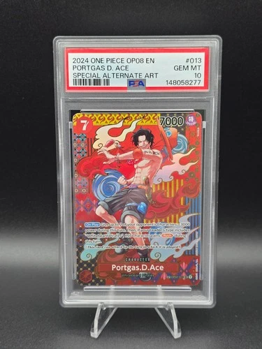 Portgas.D.Ace (SP) OP02-013 Two Legends OP08 Foil PSA 10