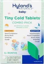 Hyland  s Baby Tiny Cold Tablets, Day and Night Value Pack, Infant and Baby