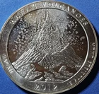 A 2012 Hawaii Volcanoes National Park 5 oz America the Beautiful Bullion Coin