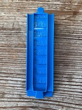 Tomy PLARAIL Blue Track Set 1/2 Straight Rails Ready to Use Genuine Authentic