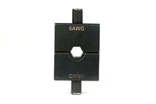 TH0006 single size Die set for wire size 6 AWG