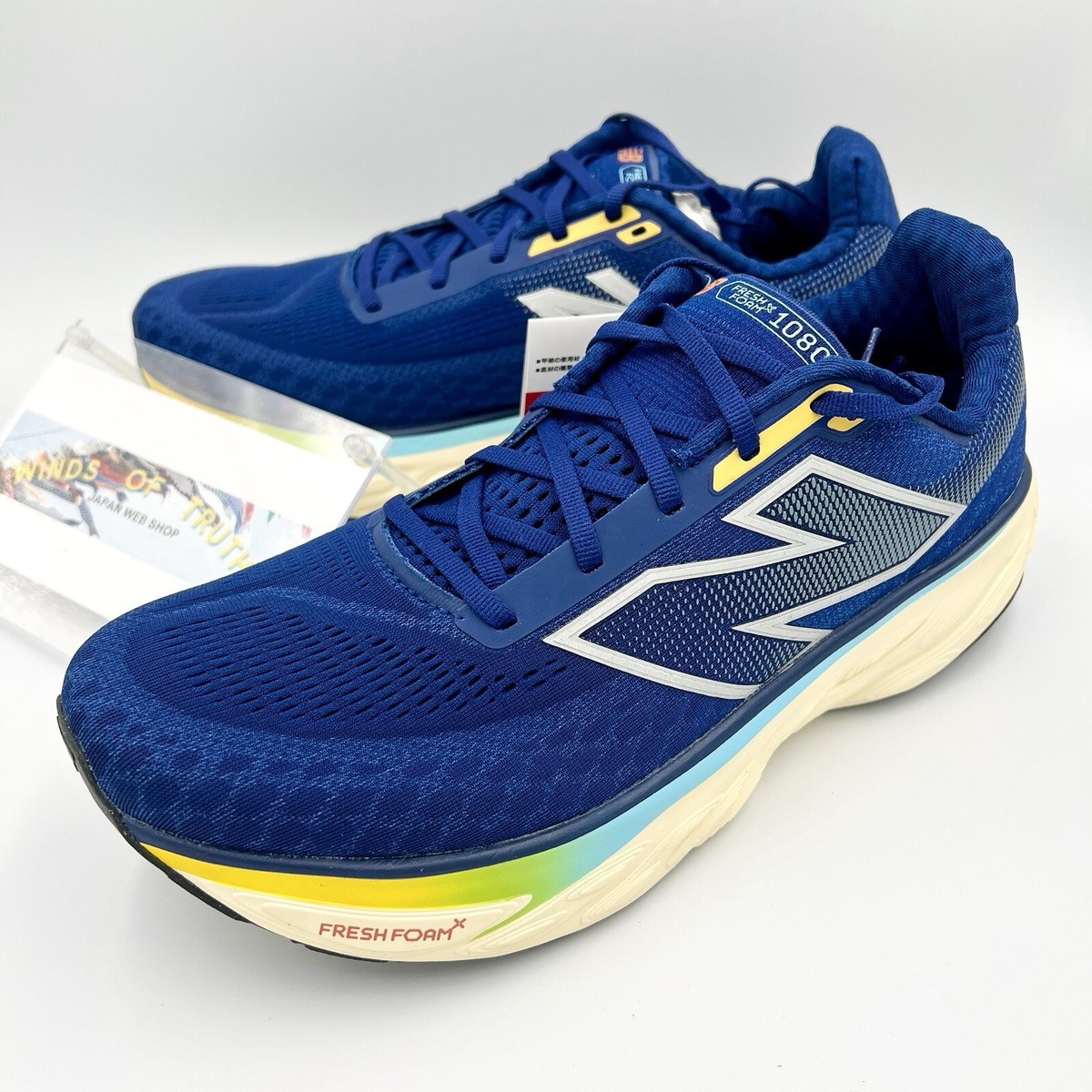 NEW BALANCE◆ニューバランス M1080N14(2E) M1080 M1080N14 NAVY New Balance Fresh Foam X 1080 v14 N14 Navy 2E M1080N14 Men's